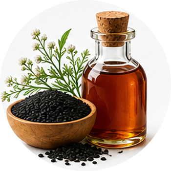 Black Seed Oil cutout