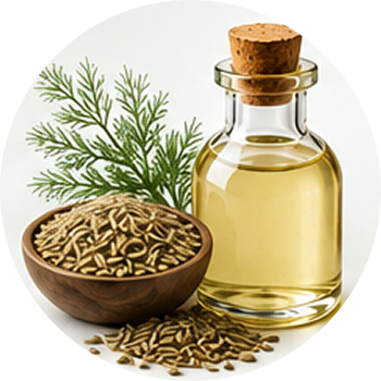 Fennel Oil cutout