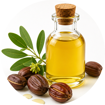 Jojoba Oil cutout