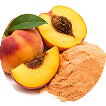 Peach cutout