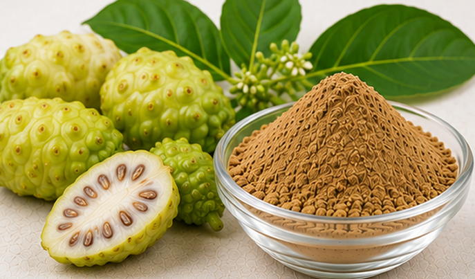 Morinda Extract Product Display