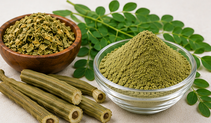 Moringa Extract Product Display