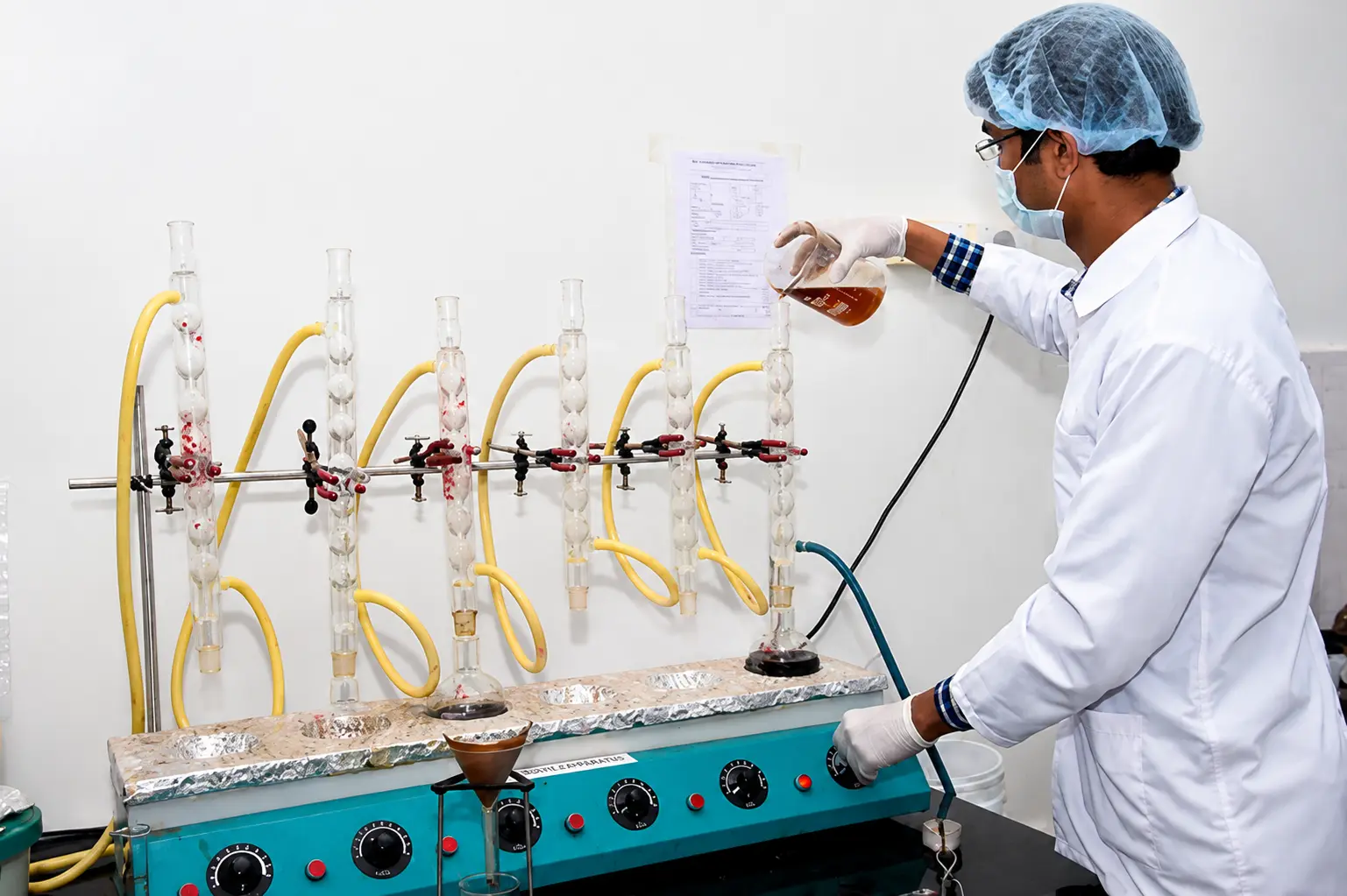 Botanical extract quality control inspection
